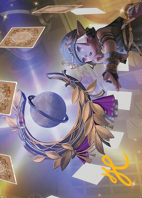 Astrologian's Planisphere Art Card
