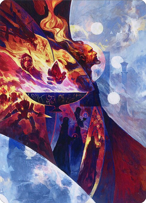 Urza's Command Art Card