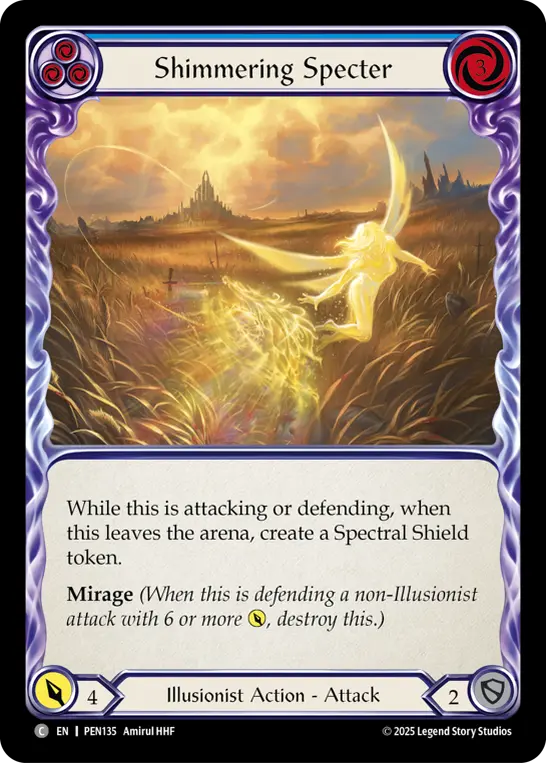 Shimmering Specter (Blue)