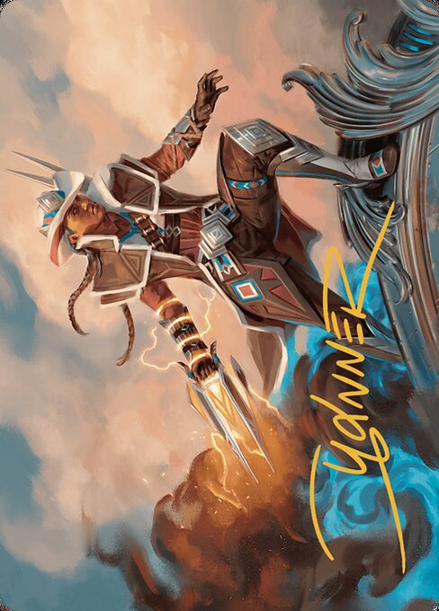 Annie Flash, the Veteran Art Card