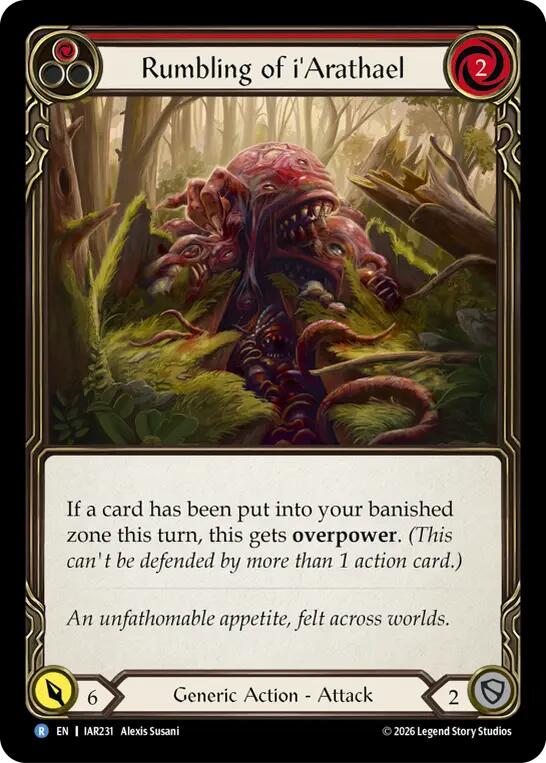 Rumbling of i'Arathael (Red)