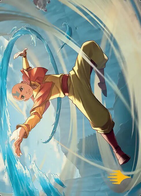 Aang, Swift Savior Art Card