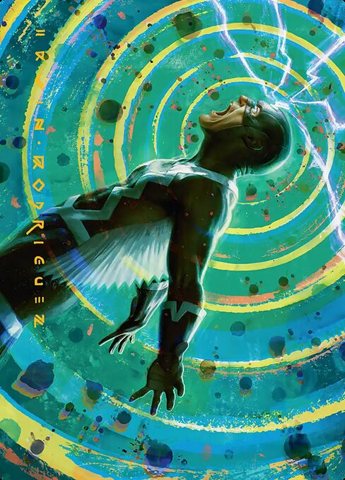 Black Bolt, Inhuman King Art Card