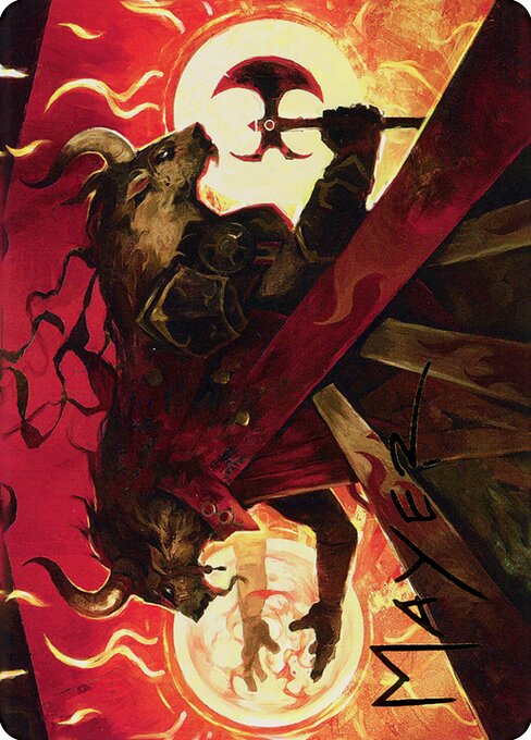 Hurloon Battle Hymn Art Card