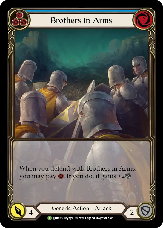 Brothers in Arms (Blue)