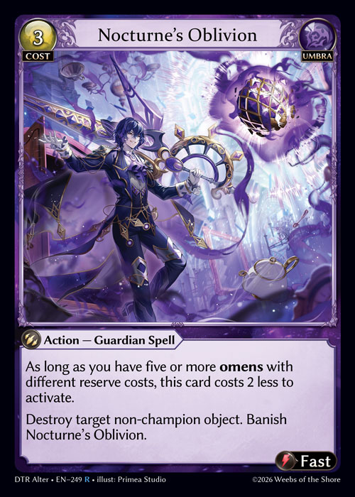 Nocturne's Oblivion