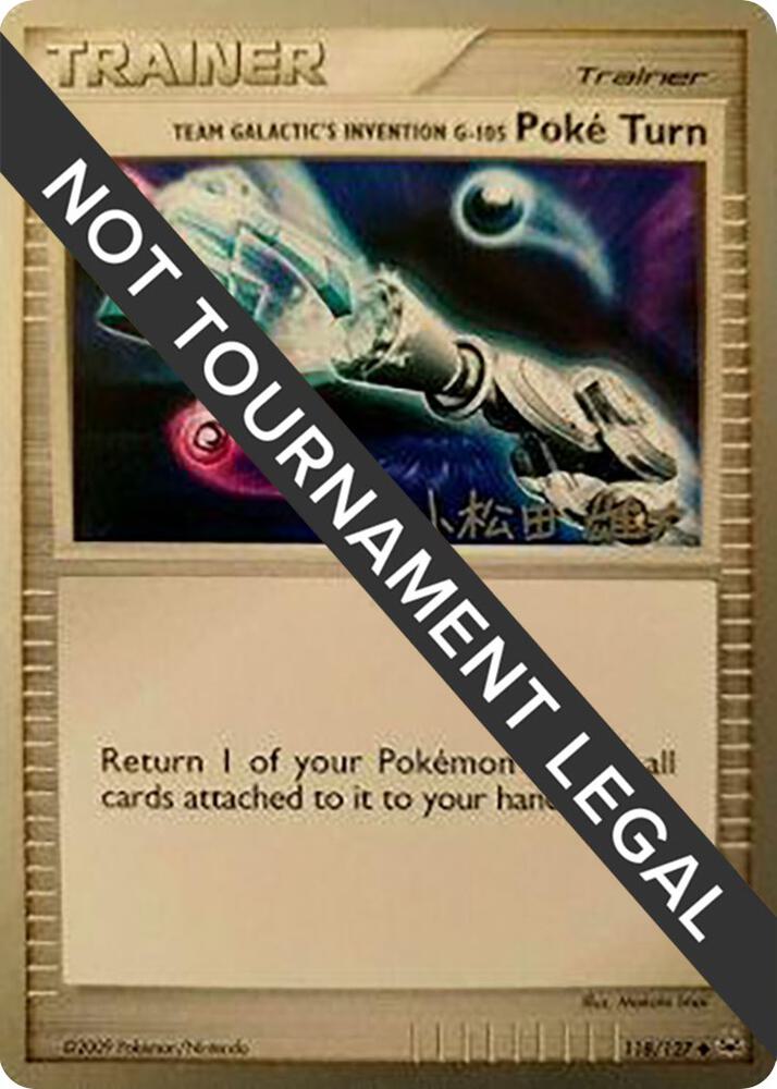 Team Galactic's Invention G-105 Poké Turn