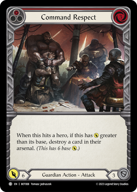 Command Respect (Red)