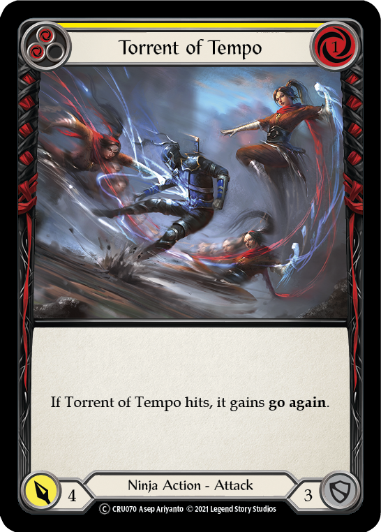 Torrent of Tempo (Yellow)