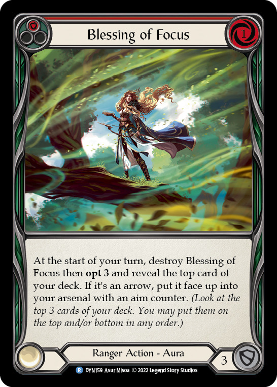 Blessing of Focus (Red)