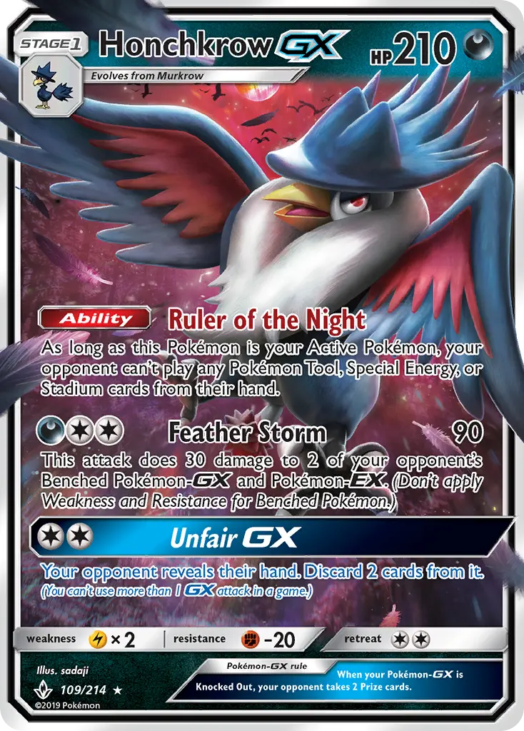 Honchkrow GX