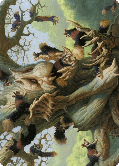 Scurry Oak Art Card
