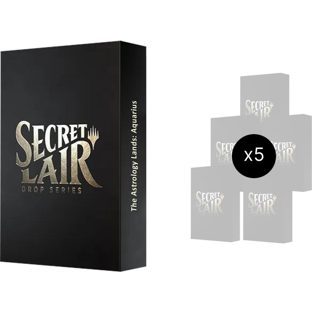 Secret Lair Bundle Astrology Lands Aquarius