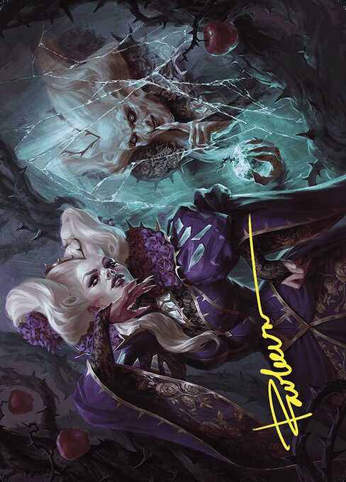 Conceited Witch Art Card