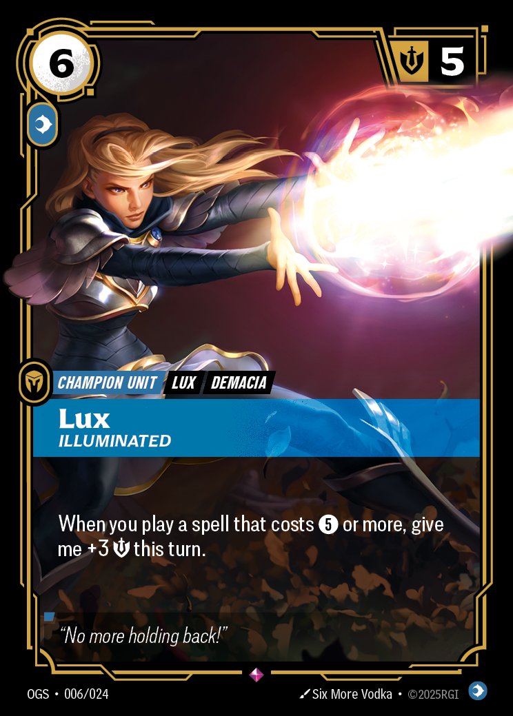 Lux, Illuminated