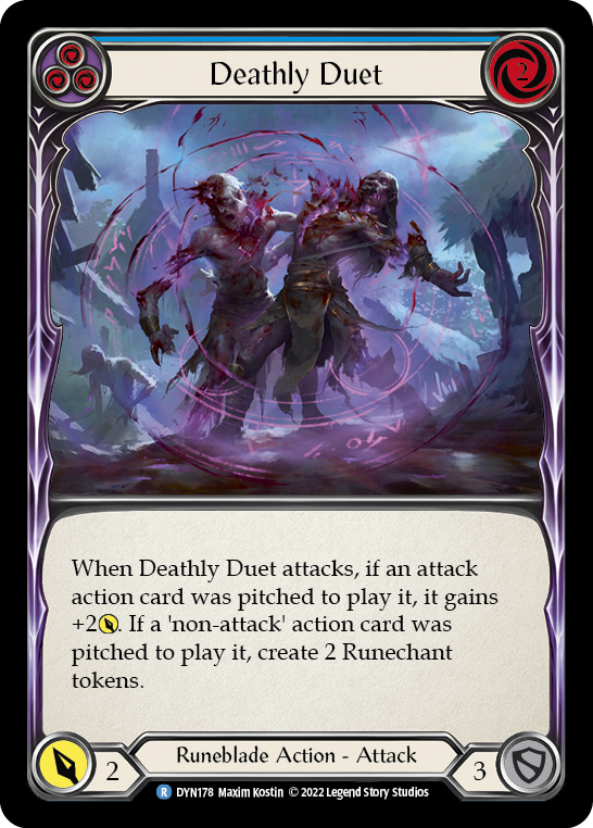 Deathly Duet (Blue)