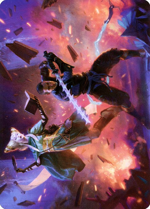 Explosive Entry Art Card