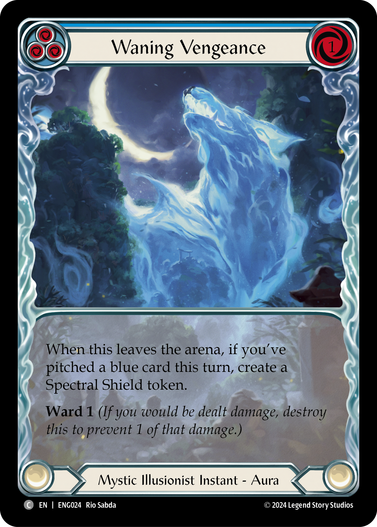 Waning Vengeance (Blue)