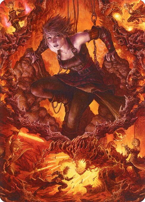 Nahiri, Heir of the Ancients Art Card