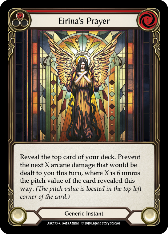 Eirina's Prayer (Red)