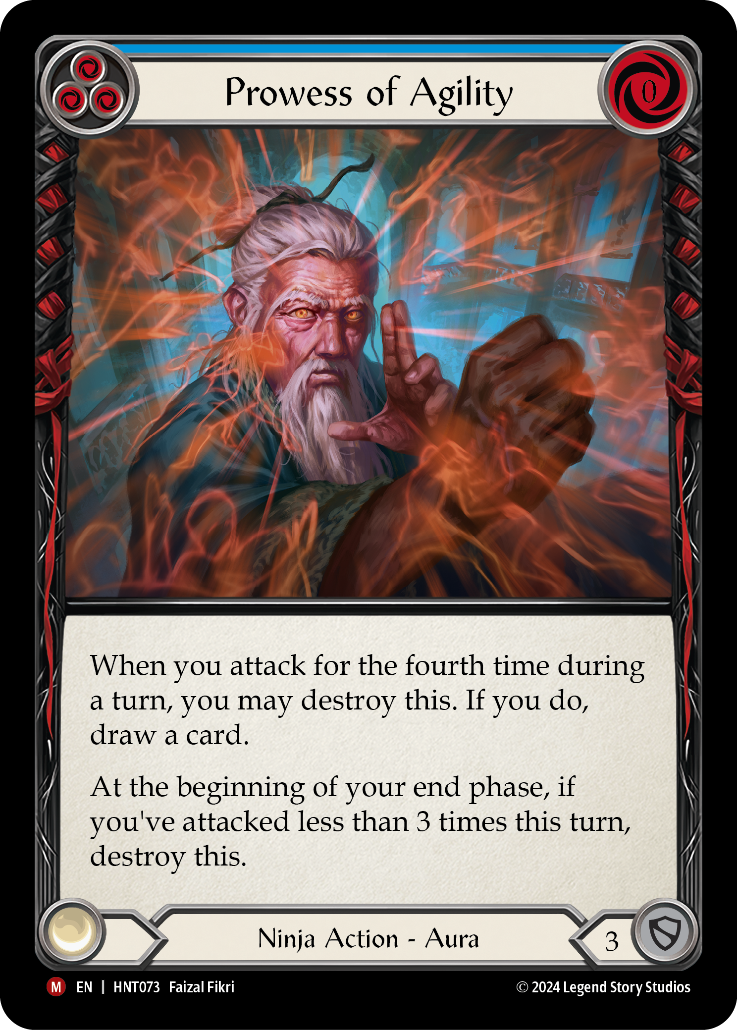 Prowess of Agility (Blue)