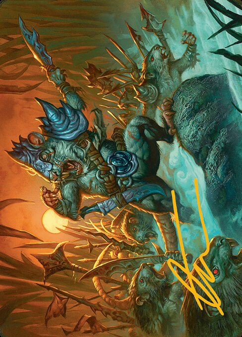 Persistent Marshstalker Art Card