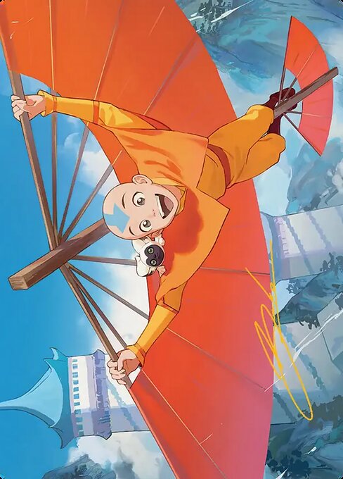 Aang, the Last Airbender Art Card