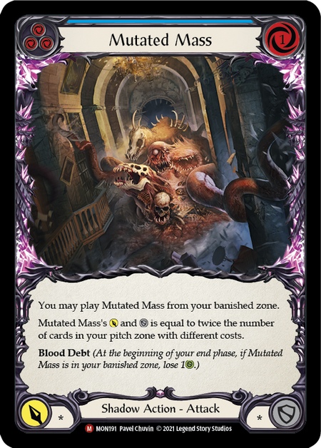 Mutated Mass (Blue)