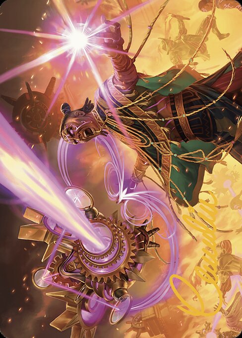 Cosmium Blast Art Card