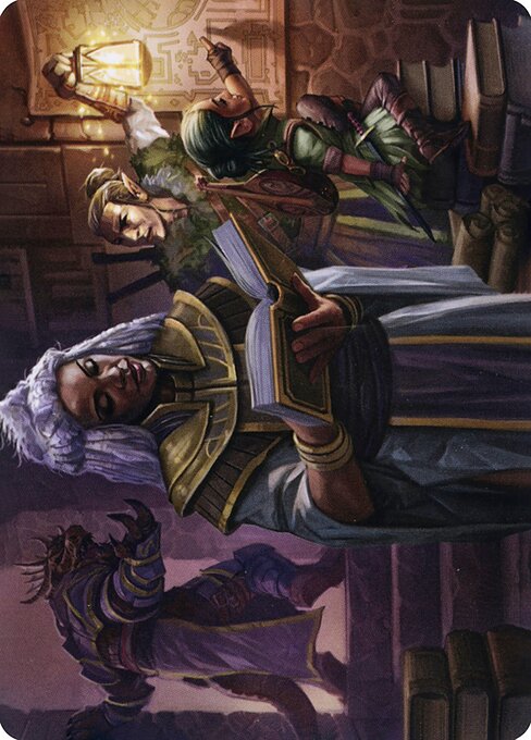 You Find the Villains' Lair Art Card