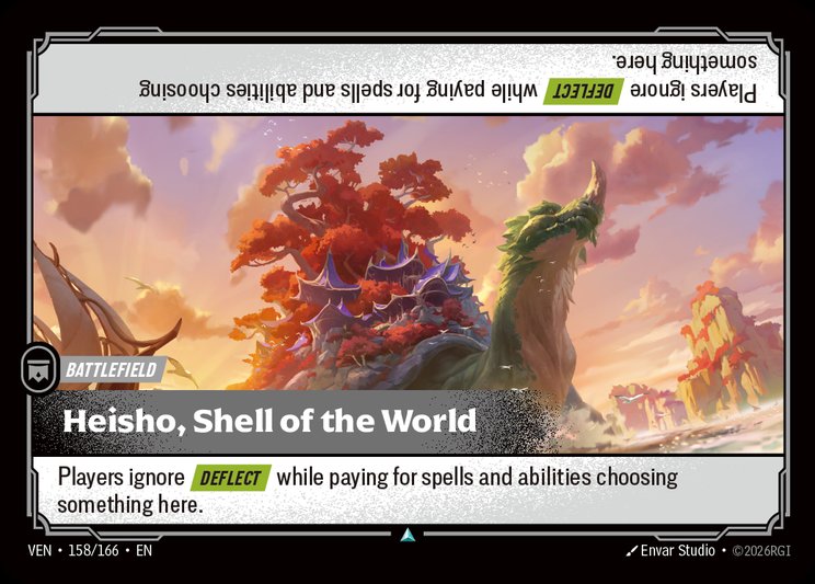 Heisho, Shell of the World