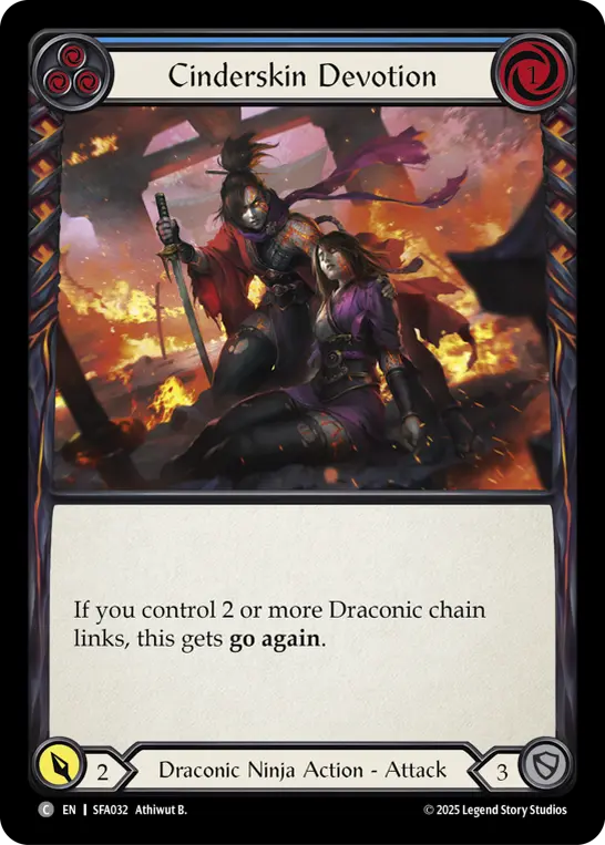 Cinderskin Devotion (Blue)