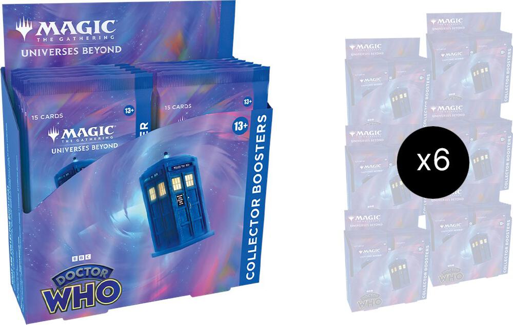 Doctor Who Collector Booster Box Case