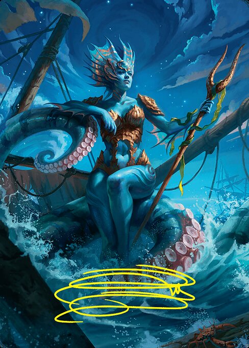 Kiora, the Rising Tide Art Card