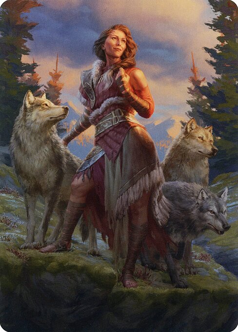 Arlinn, the Pack's Hope Art Card