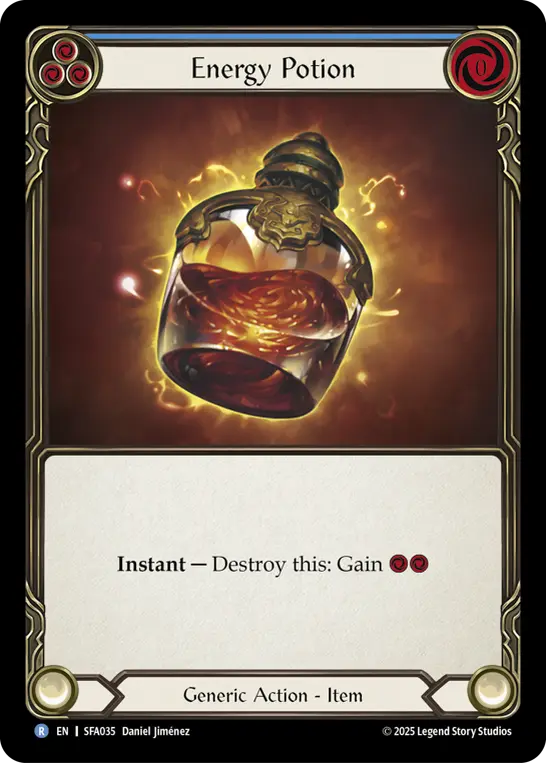 Energy Potion (Blue)