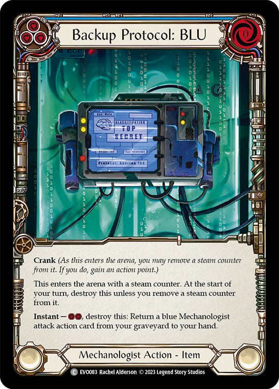 Backup Protocol: BLU (Blue)