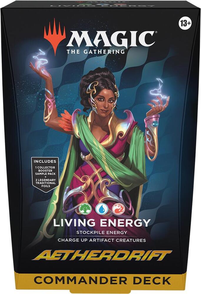 Aetherdrift Commander Deck Living Energy