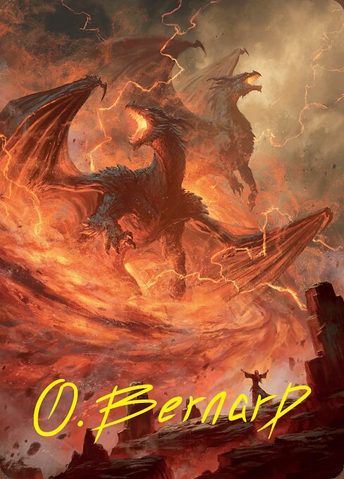 Rite of the Dragoncaller Art Card