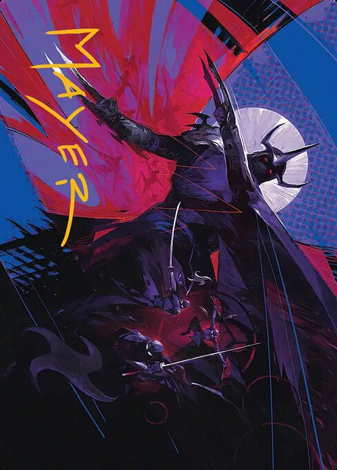 Shredder's Technique Art Card