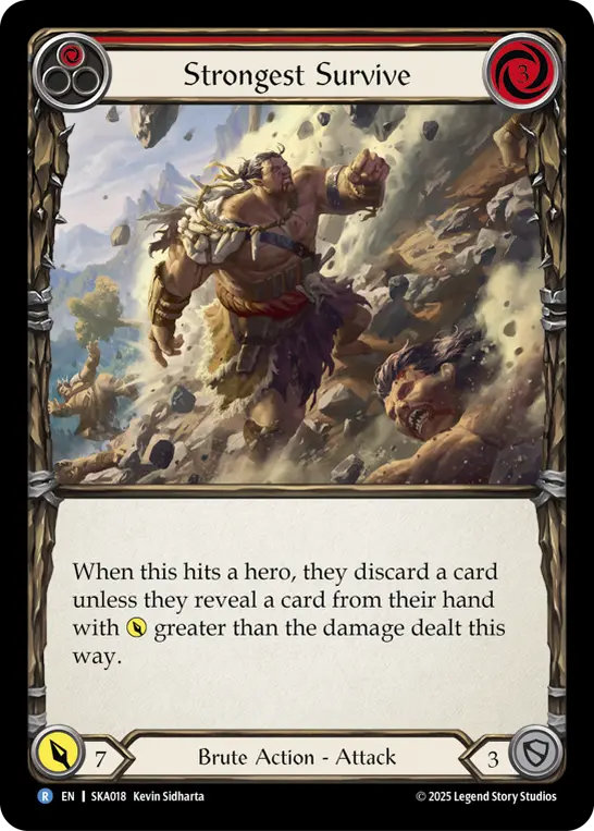 Strongest Survive (Red)