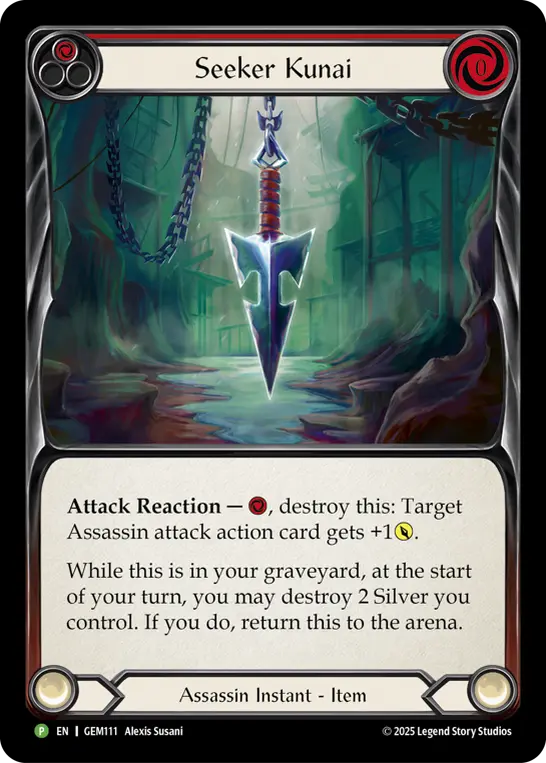 Seeker Kunai (Red)