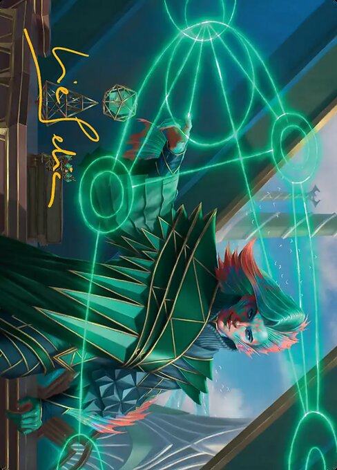 Nev, the Practical Dean Art Card
