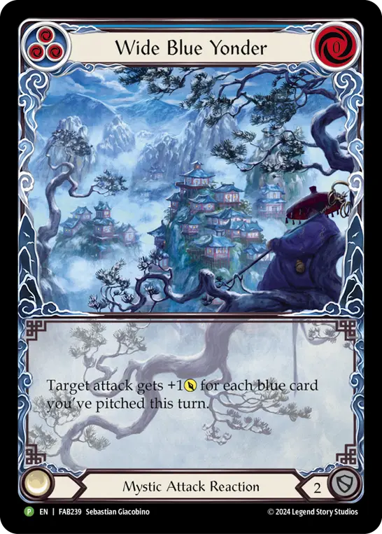 Wide Blue Yonder (Blue)