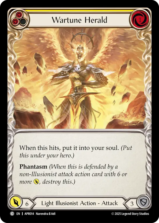 Wartune Herald (Yellow)