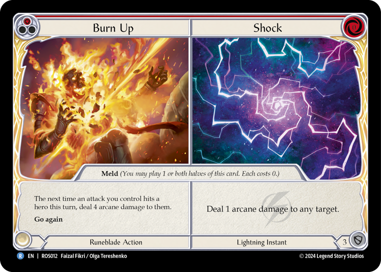 Burn Up // Shock (Red)