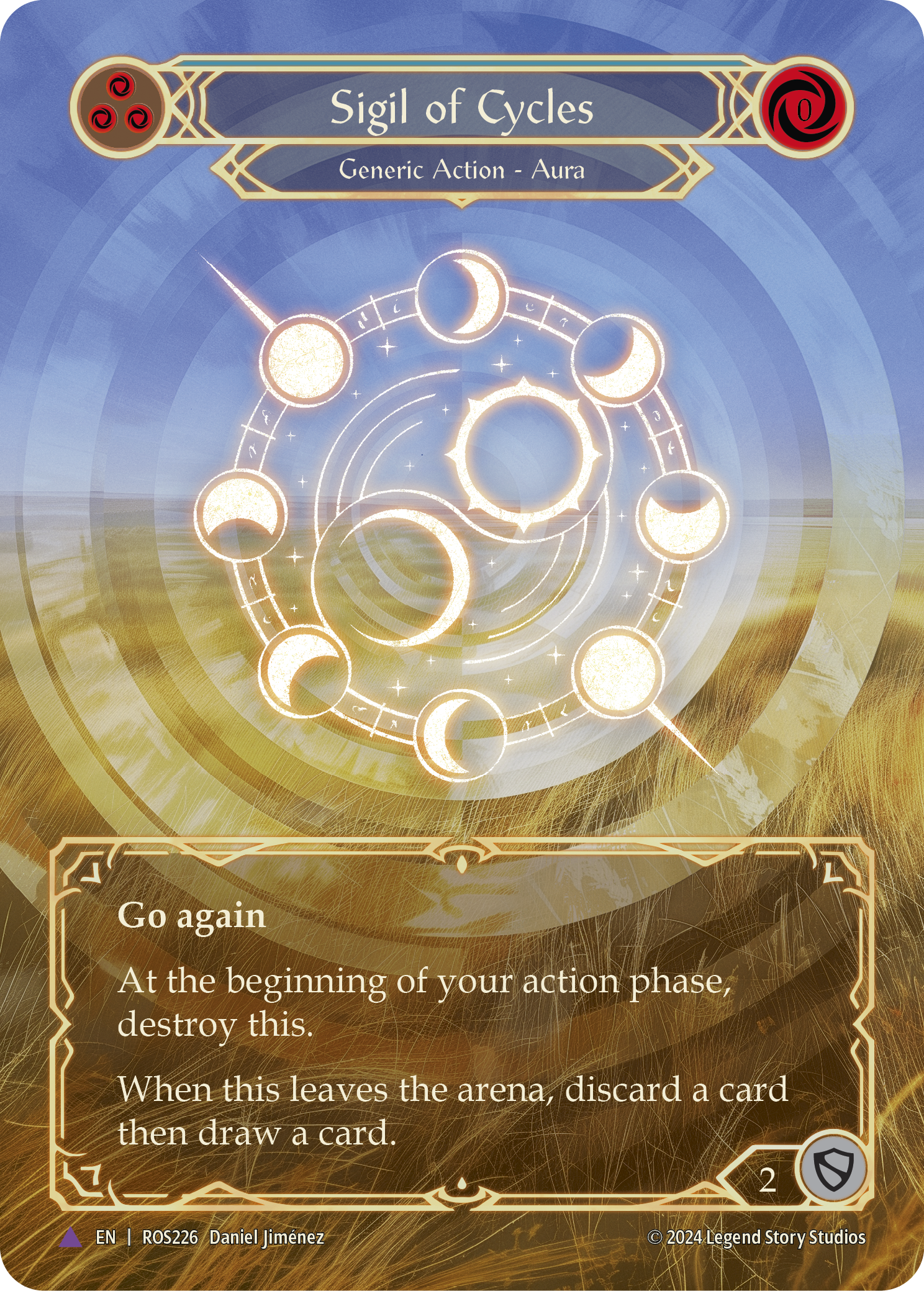 Sigil of Cycles (Blue)