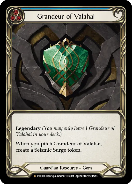 Grandeur of Valahai (Blue)