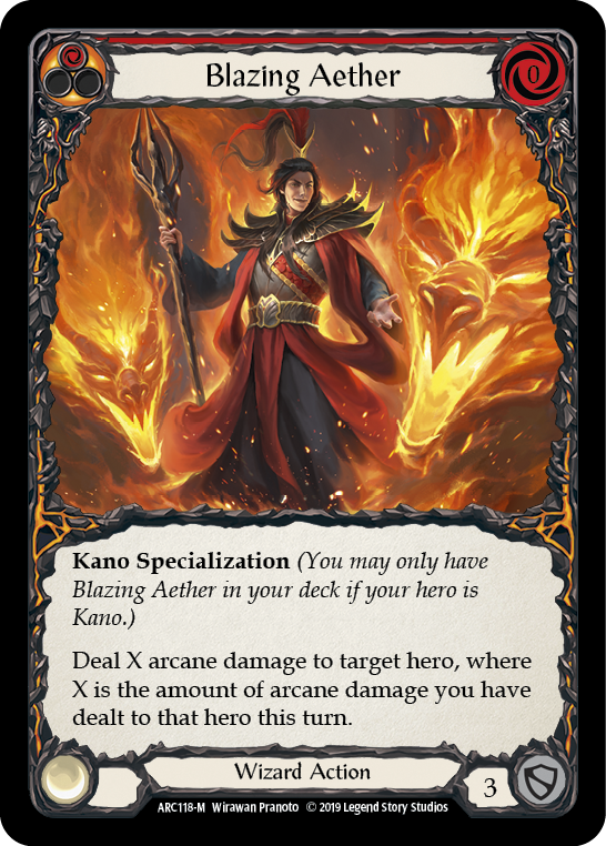 Blazing Aether (Red)