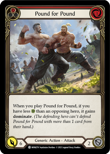 Pound for Pound (Red)